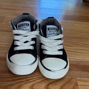 Converse Kids Black and White Sneakers